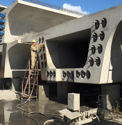 隆子压浆料施工流程及注意事项